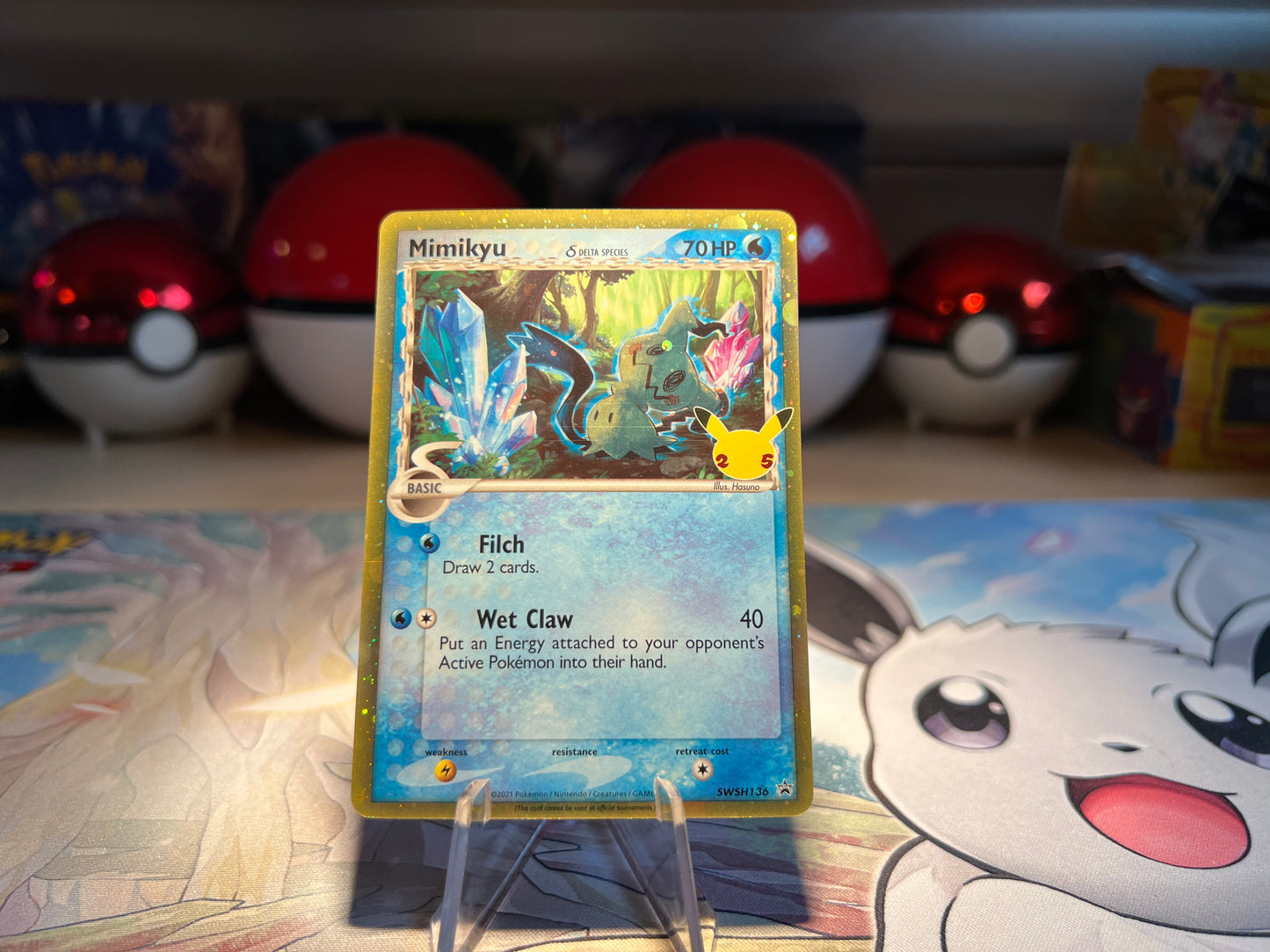 Pokemon Card Holo Mimikyu (Listing #230)
