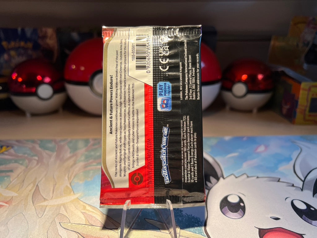 Sealed Pokémon Booster Pack - Temporal Forces