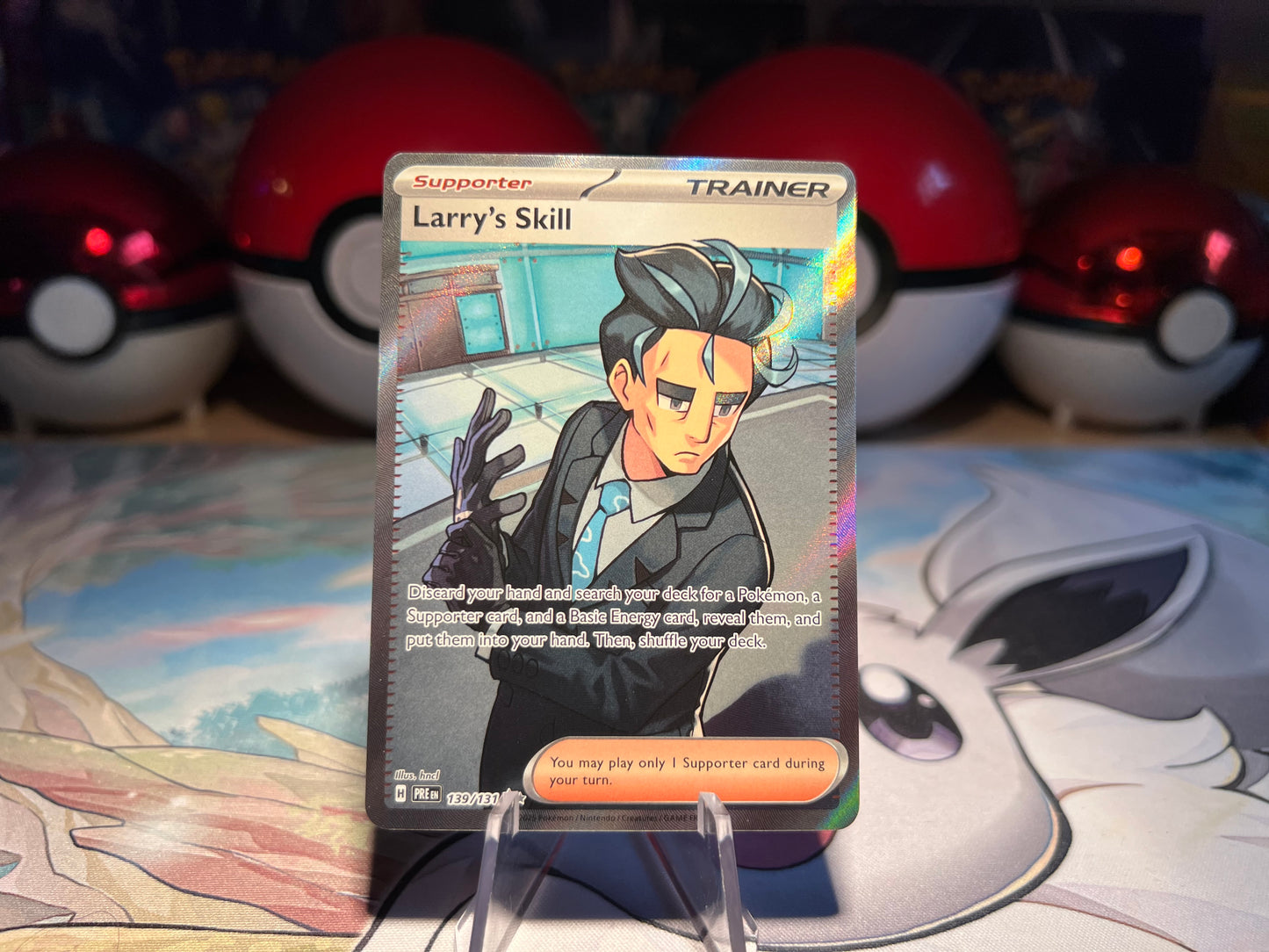 Pokemon Card Larry’s Skill Full Art (Listing #509)