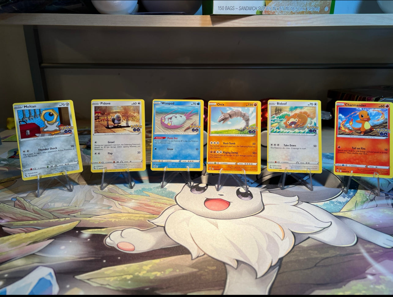 Pokemon Cards 6 Card Lot with Miscuts (Listing #87)