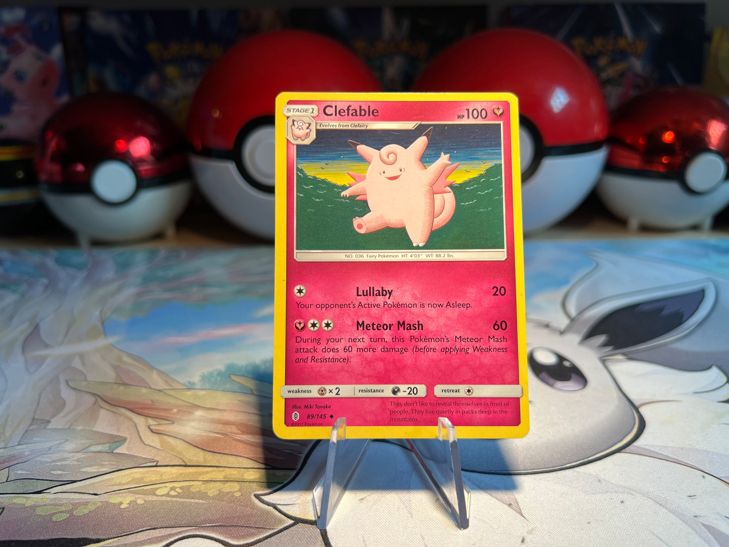 Pokemon Card Clefable (Listing # 489)
