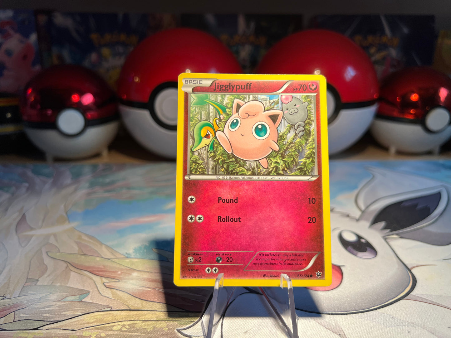 Pokemon Card Jigglypuff (Listing #496)