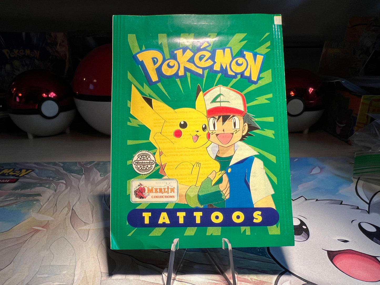 Sealed Vintage Pokemon Tattoos (Listing #197)