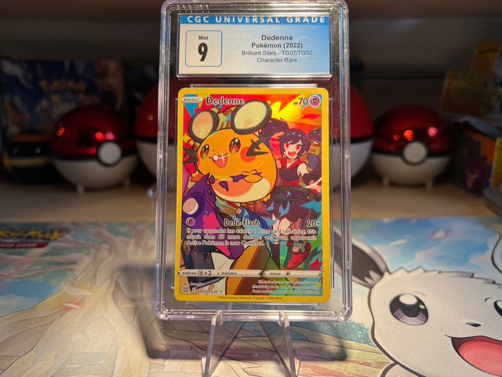 Graded CGC 9 Dedenne Pokemon Card (Listing #184)