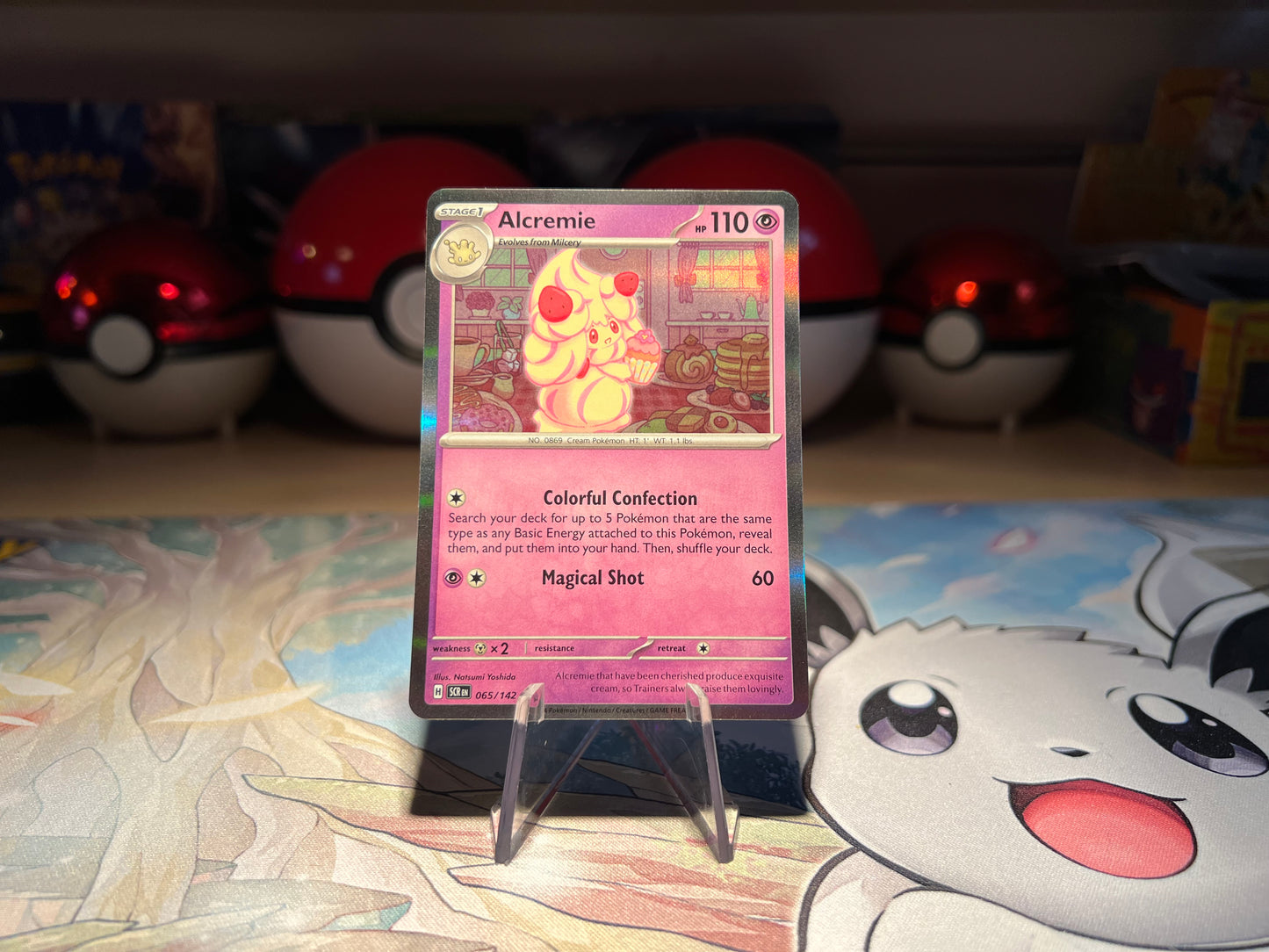 Pokemon Card Holo Alcremie (Listing #15)