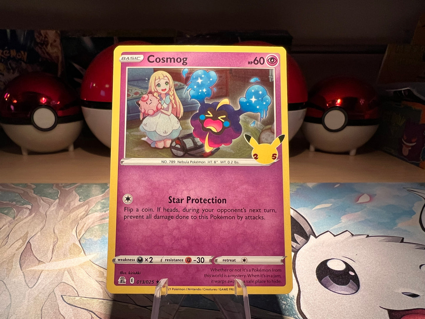 Pokemon Card Holo Cosmog (Listing #30)