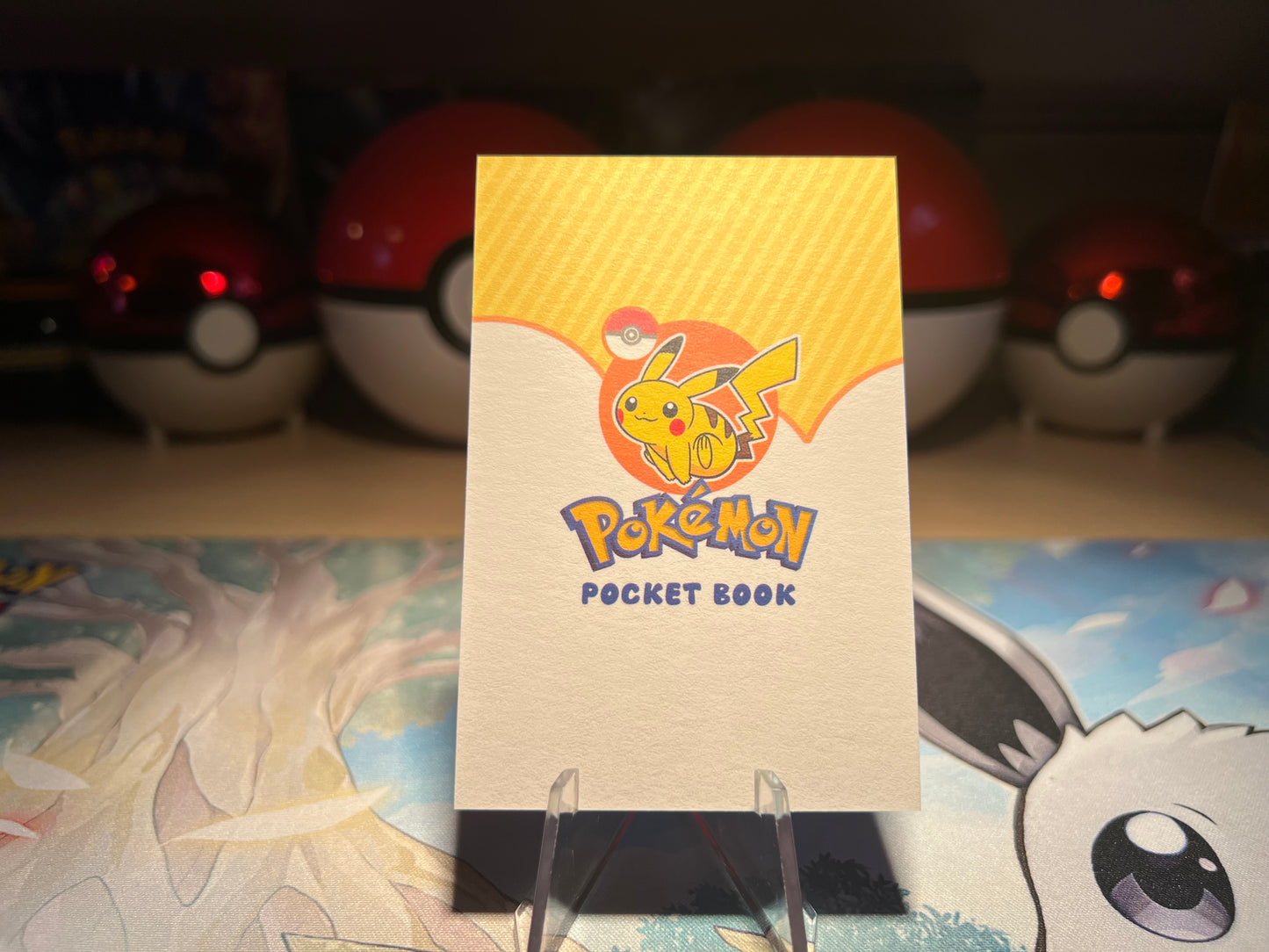Pokemon Holo Squirtle, Wartortle, and Blastoise Pocket Book Card (Listing #71)