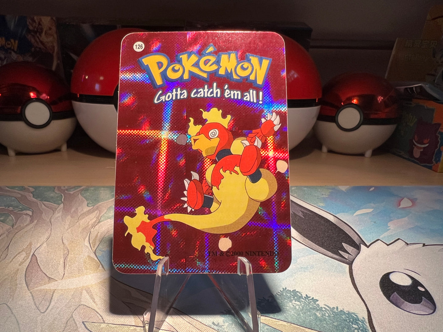 Pokemon Magmar Prism Sticker (Listing #74)