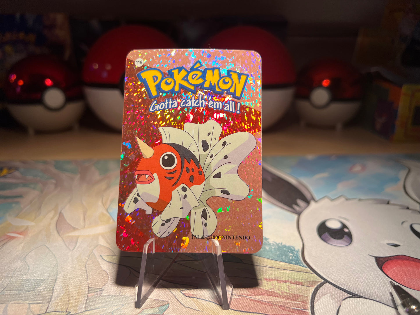 Pokemon Seaking Prism Sticker (Listing #88)