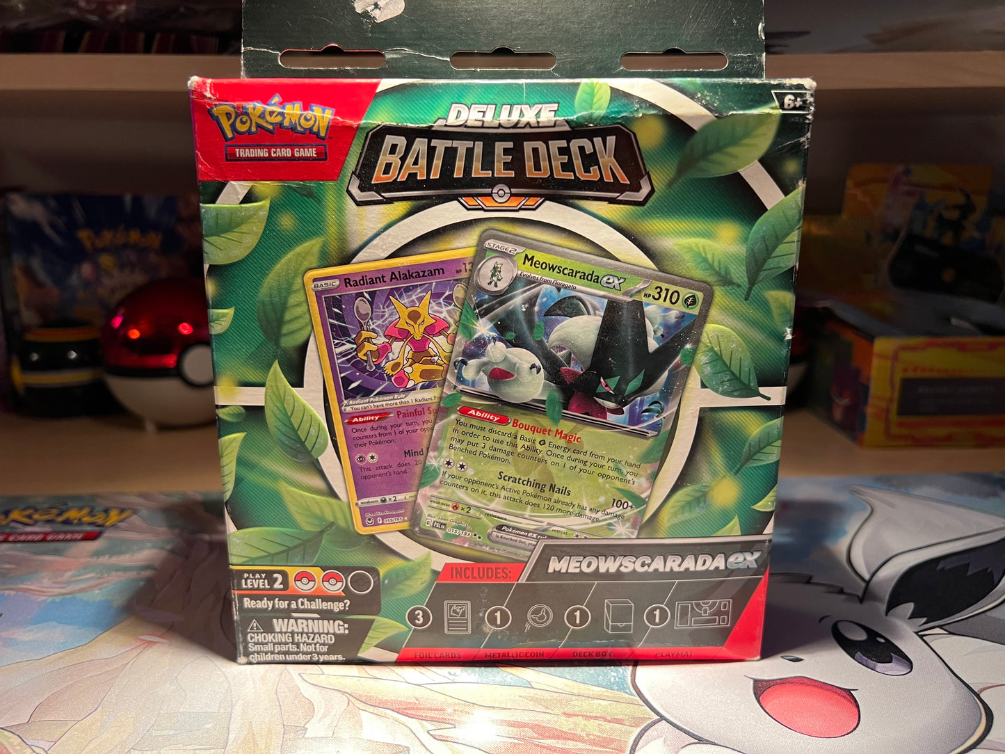 Sealed Deluxe Meowscarada Battle Deck (Listing #121)