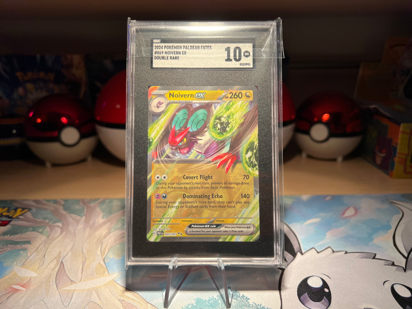 SGC Graded 10 Noivern EX Pokemon Card (Listing #122)