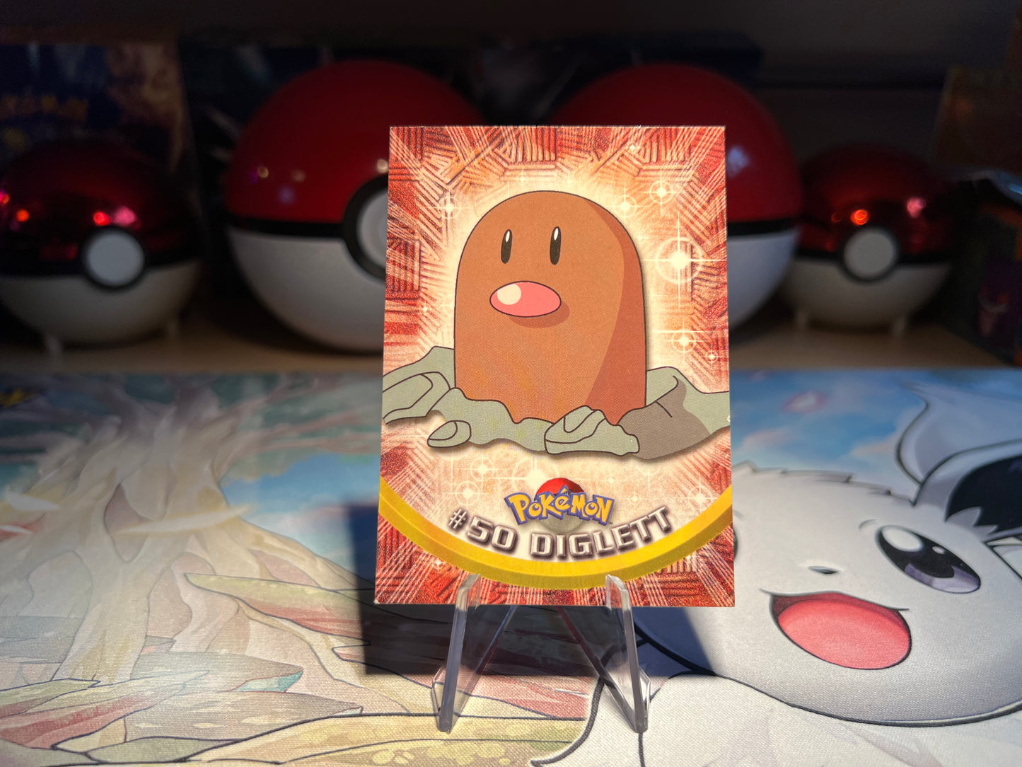 Pokemon Diglett Topps Card (Listing #240)