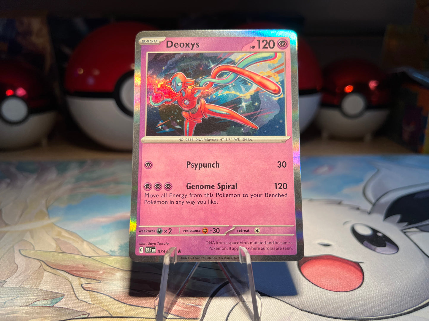 Pokemon Card Holo Deoxys (Listing #244)