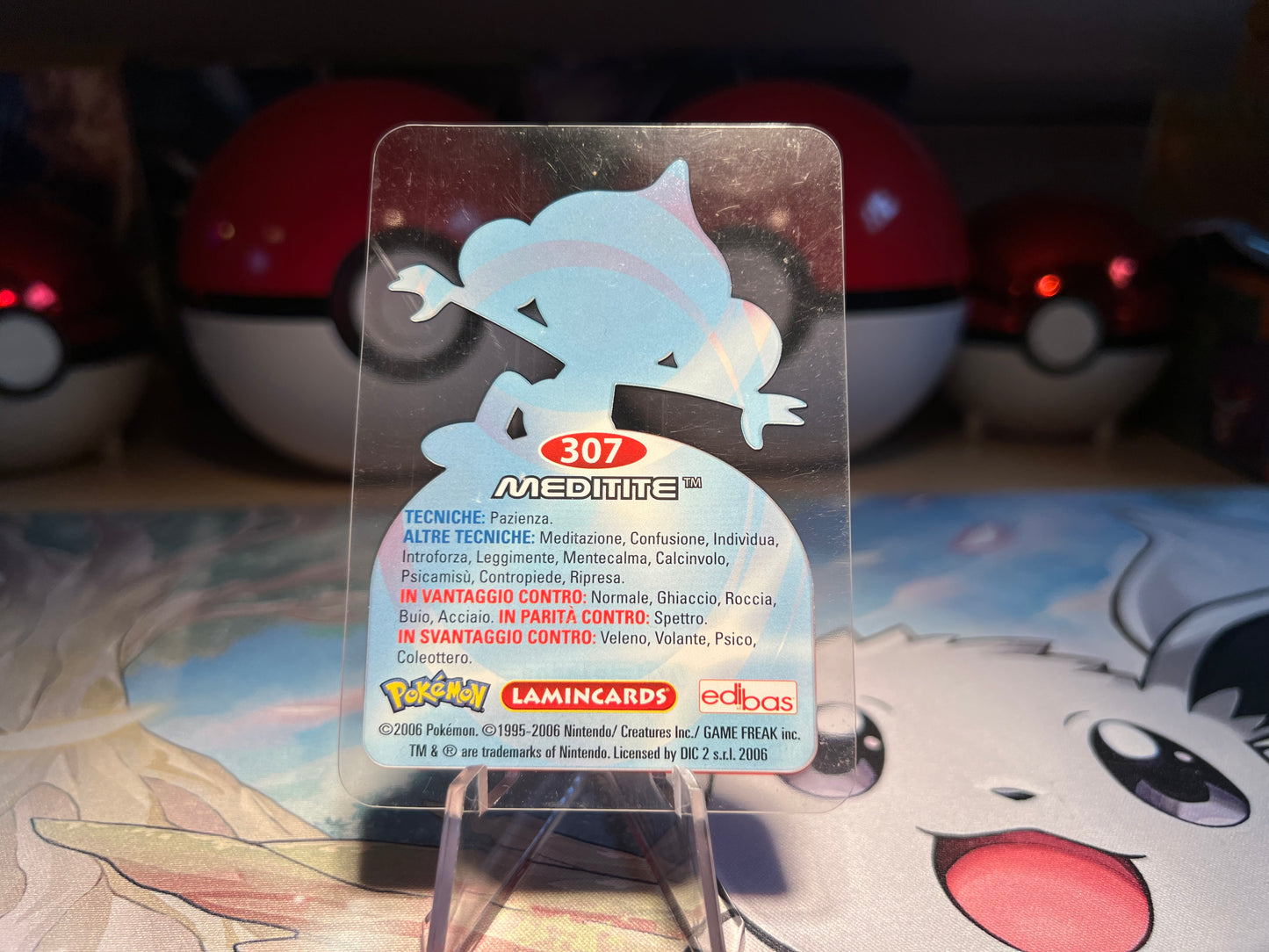 Foreign Meditite Pokemon Card (Listing #258)