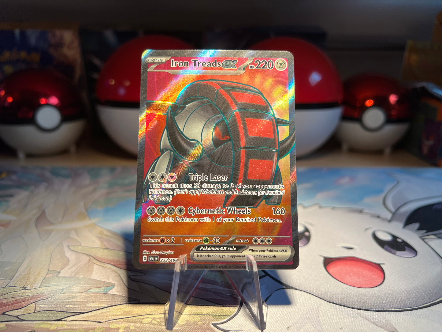 Pokemon Card Iron Treads EX (Listing #260)