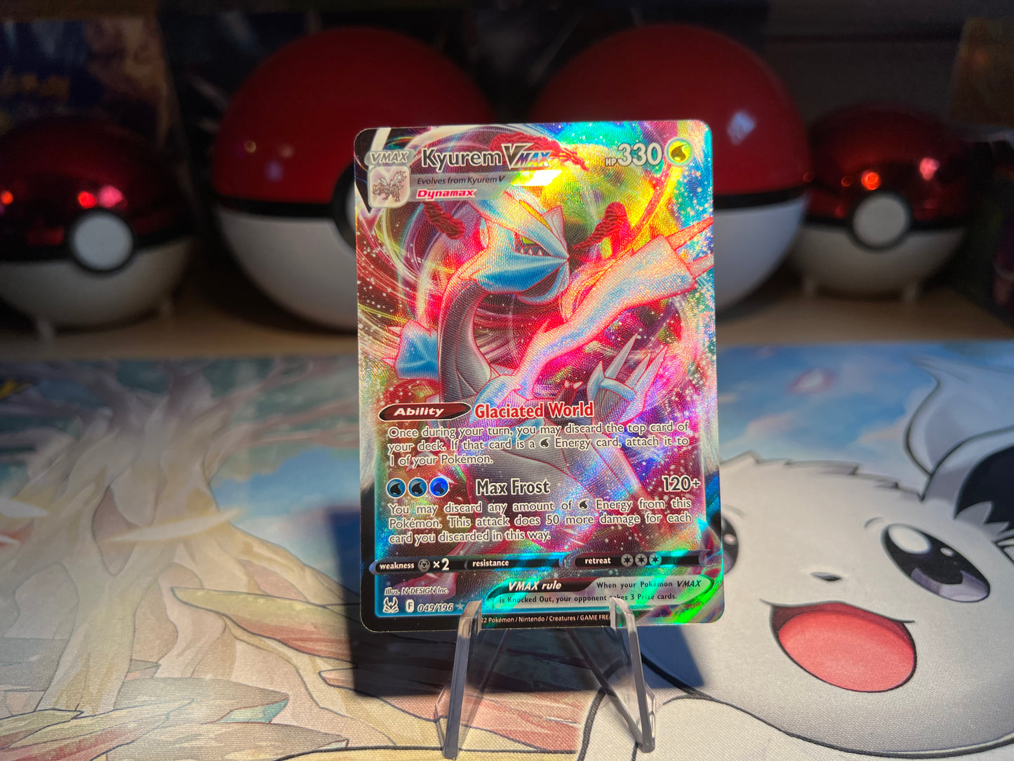 Pokemon Card Kyurem VMAX (Listing #270)