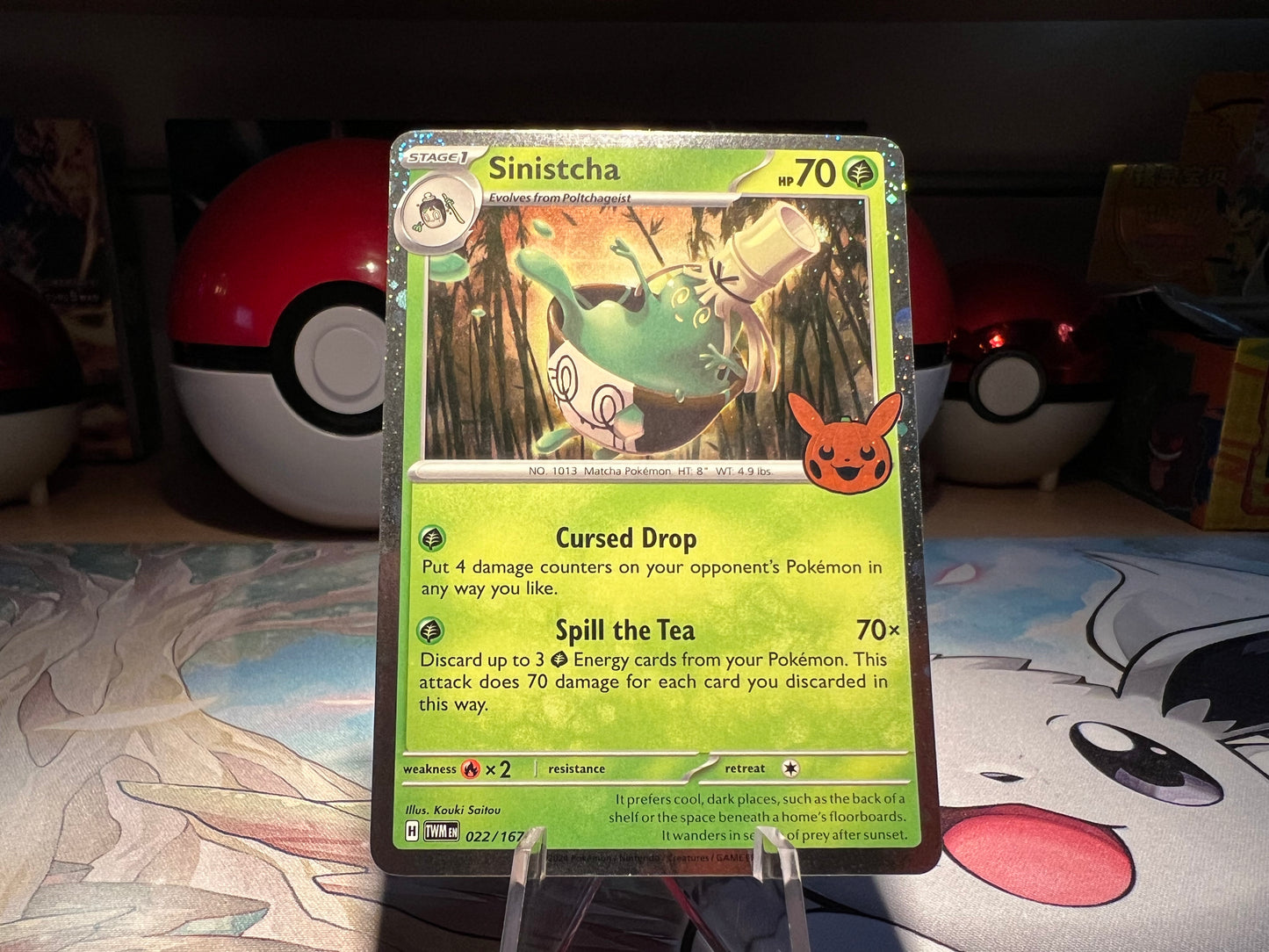 Pokemon Card Holo Sinistcha (Listing #291)