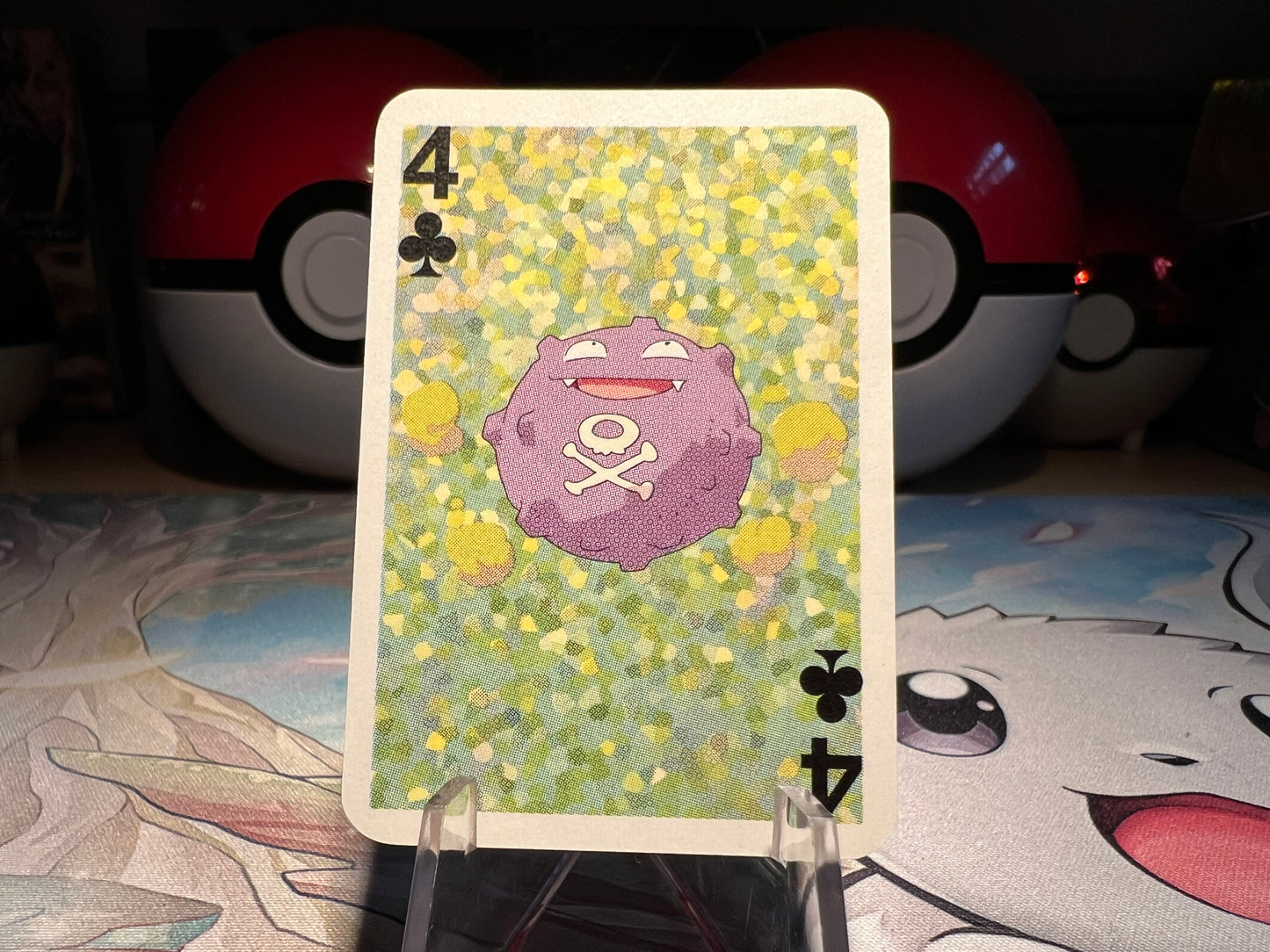 Pokemon Koffing Mini Poker Card (Listing #298)