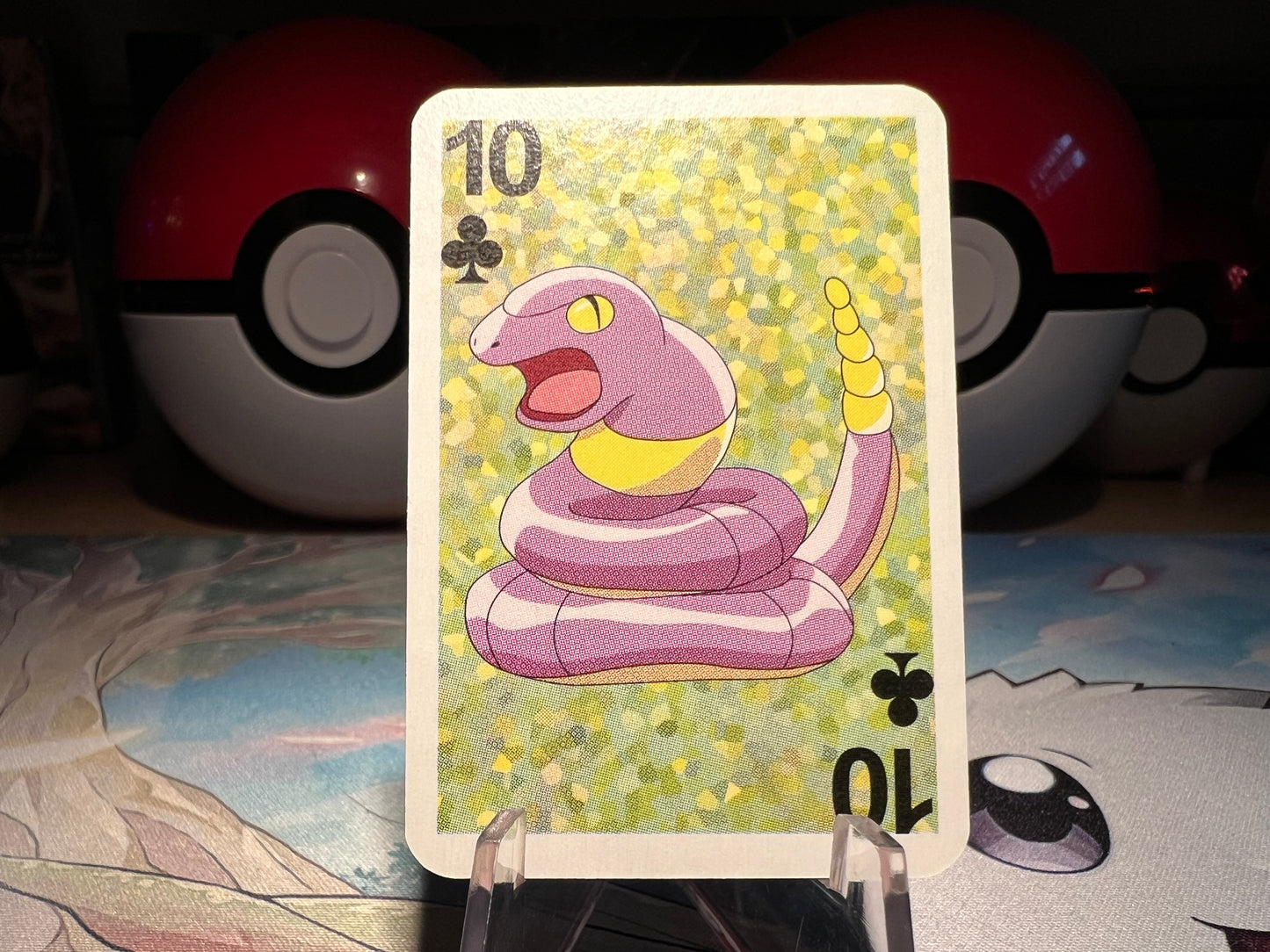 Pokemon Ekans Mini Poker Card (Listing #306)