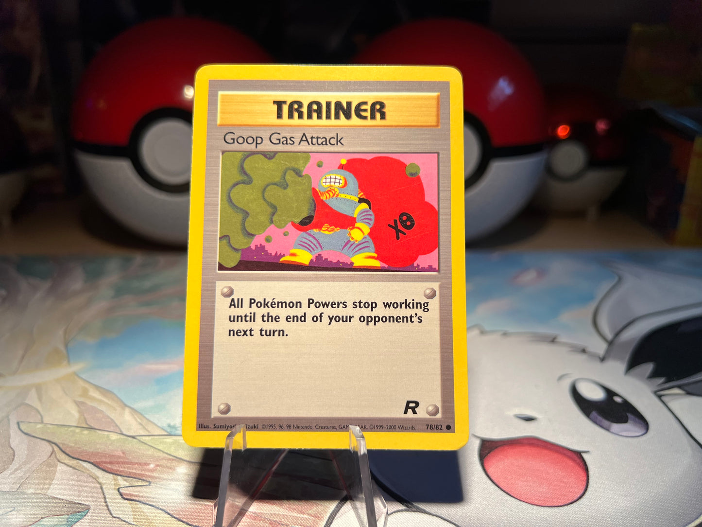 Pokemon Trainer Card Goop Gas AttackCard (Listing #316)