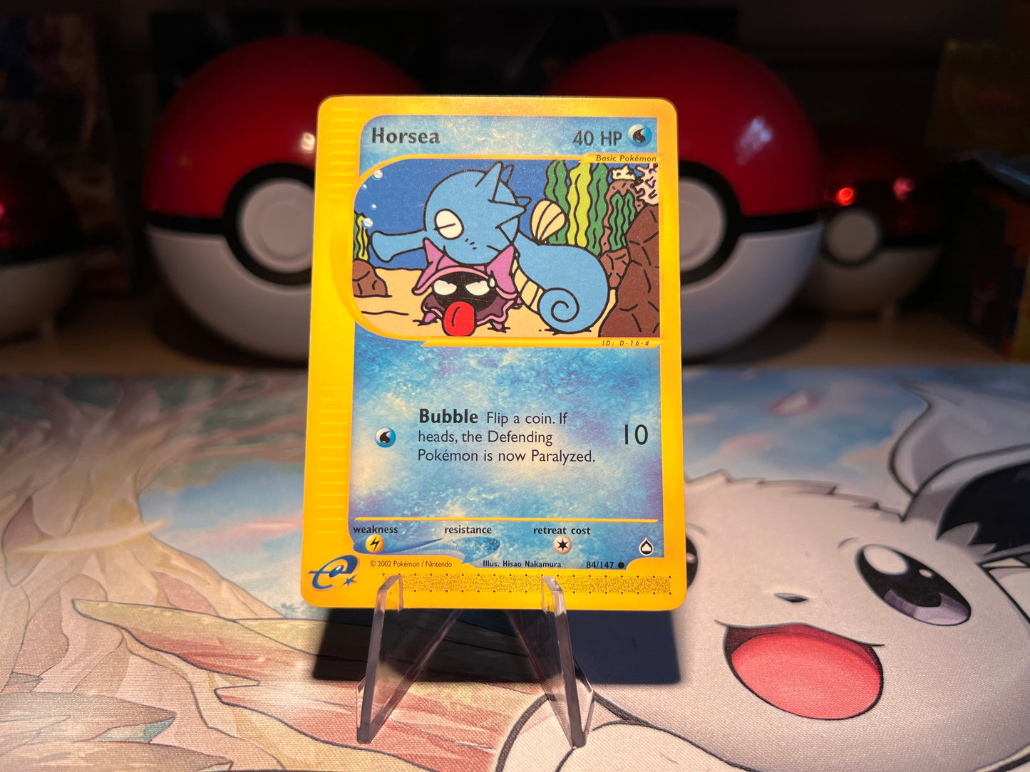 Pokemon Card EReader Horsea (Listing #318)