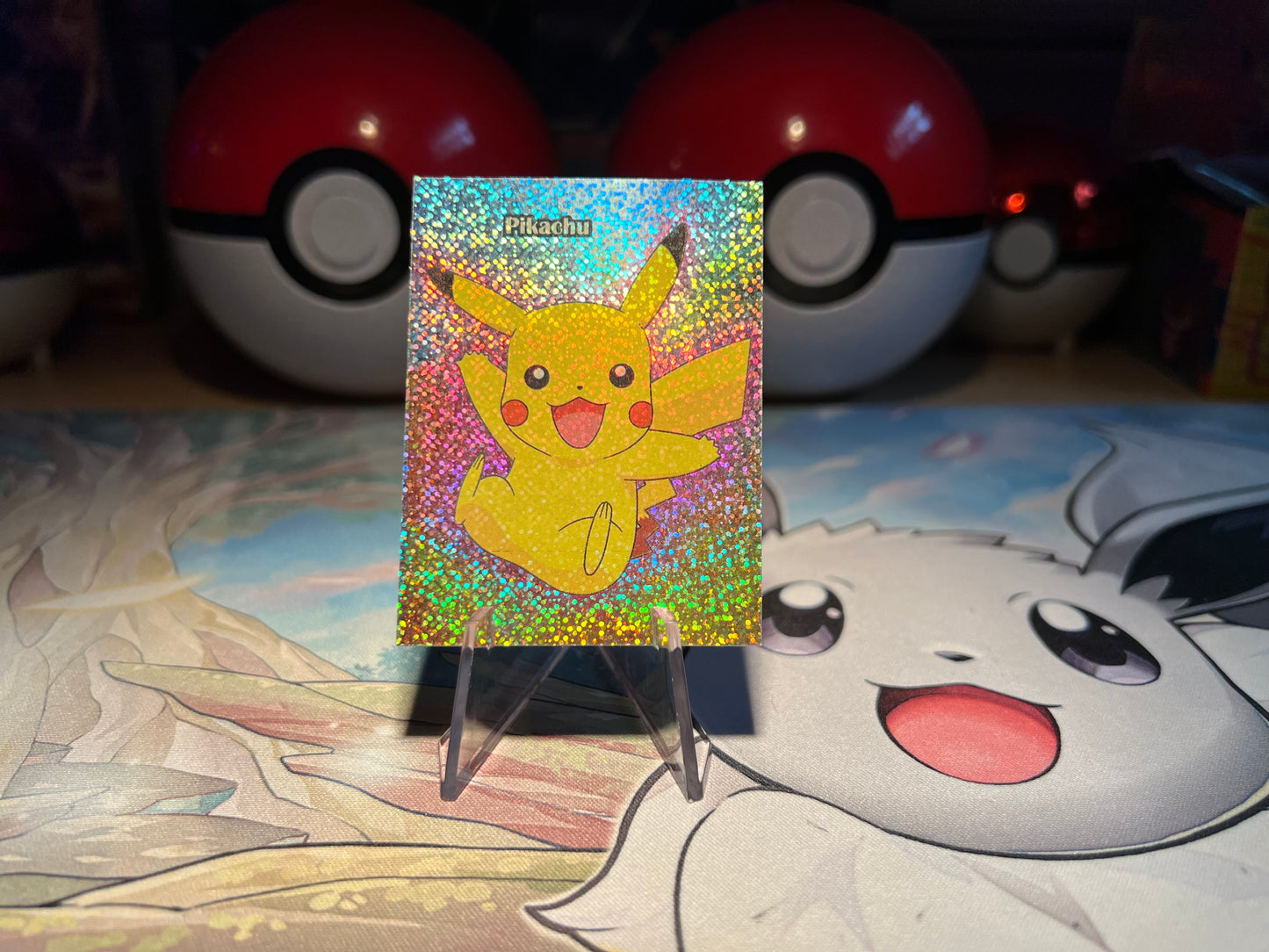 Pokemon Pikachu Holo Sticker (Listing #320)
