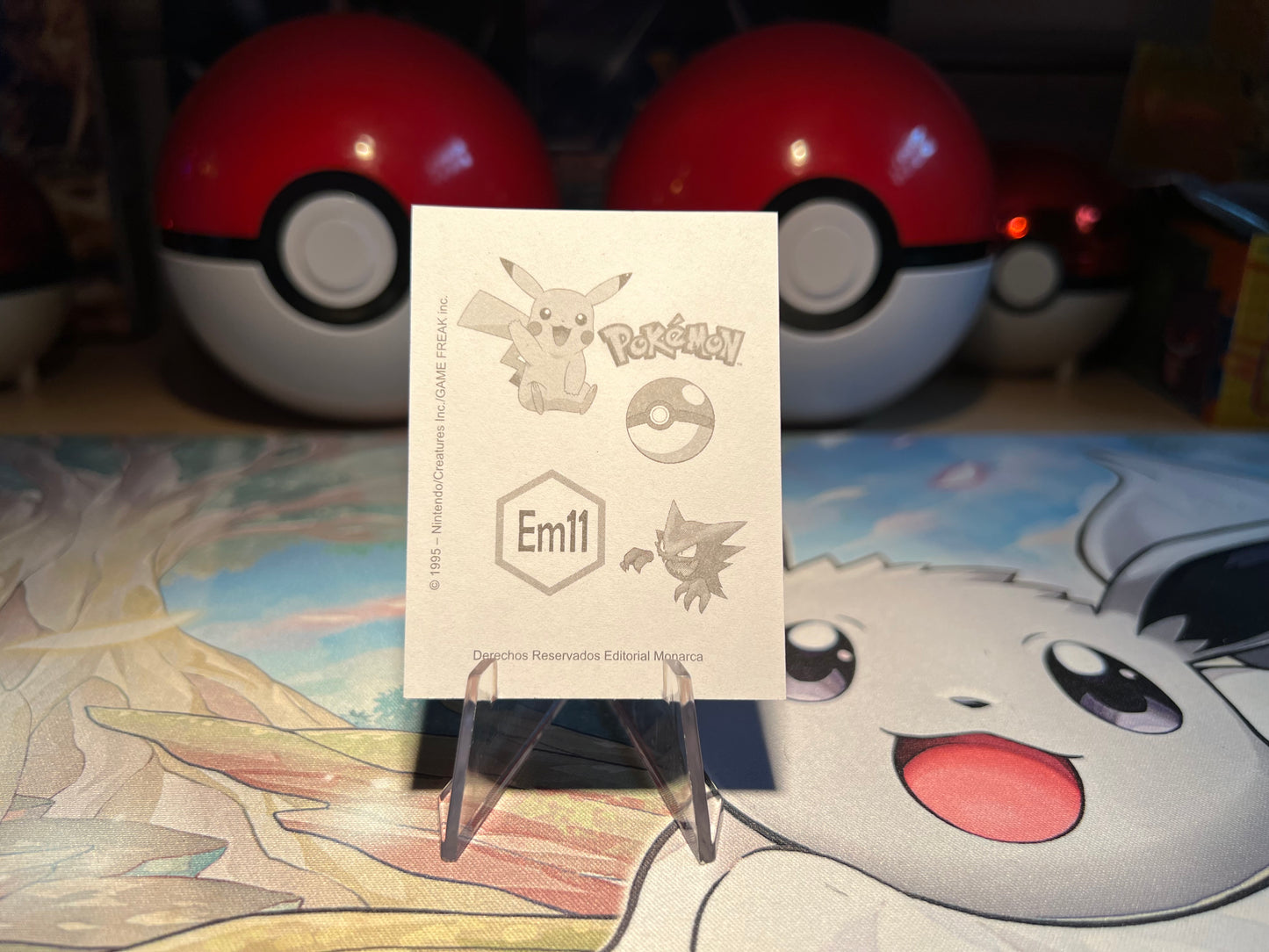 Pokemon Pikachu Holo Sticker (Listing #320)