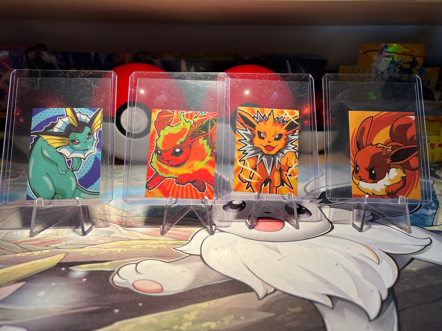 Pokemon Eeveelutions Attack Sticker Lot (Listing #342)