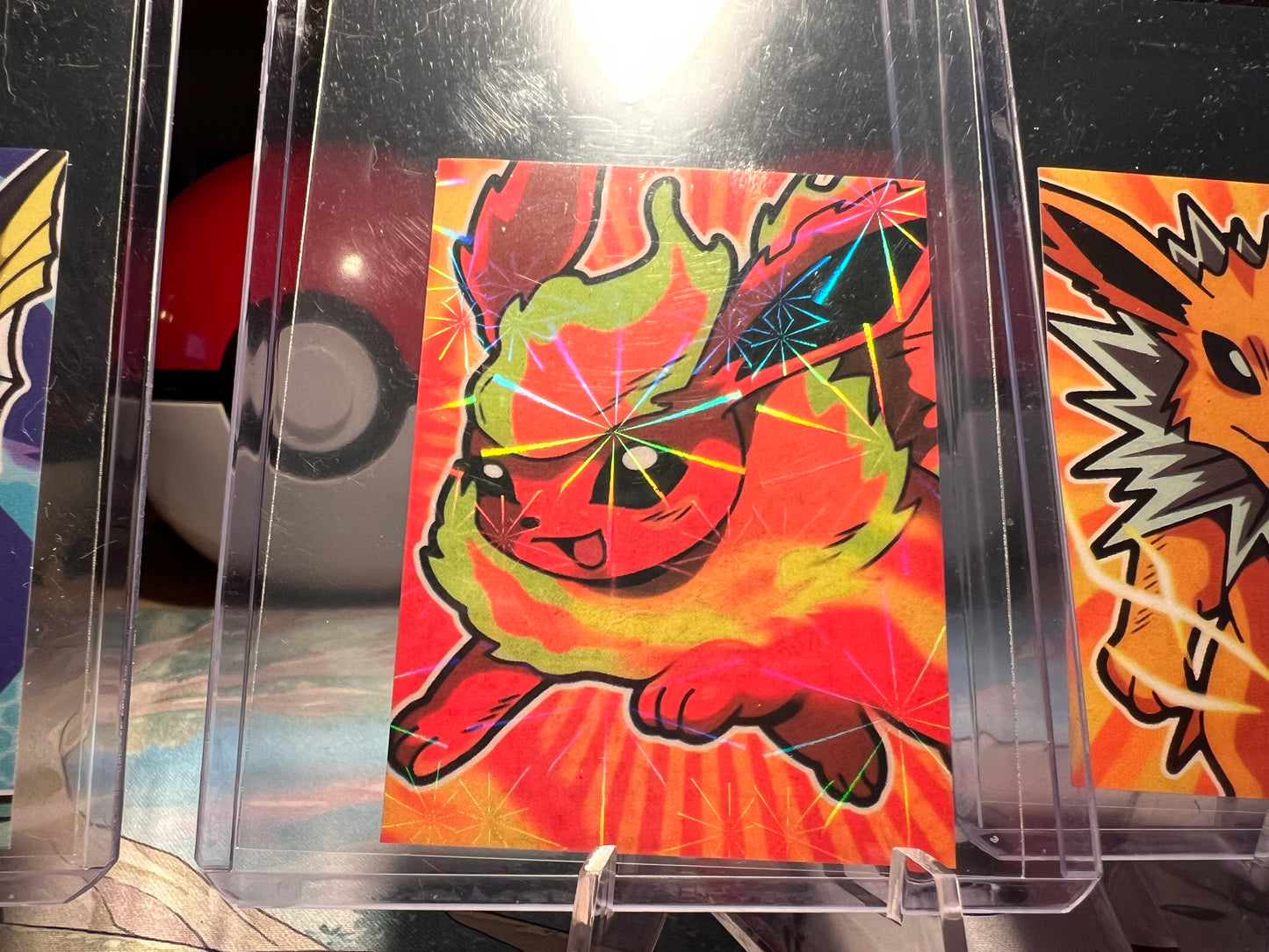 Pokemon Eeveelutions Attack Sticker Lot (Listing #342)