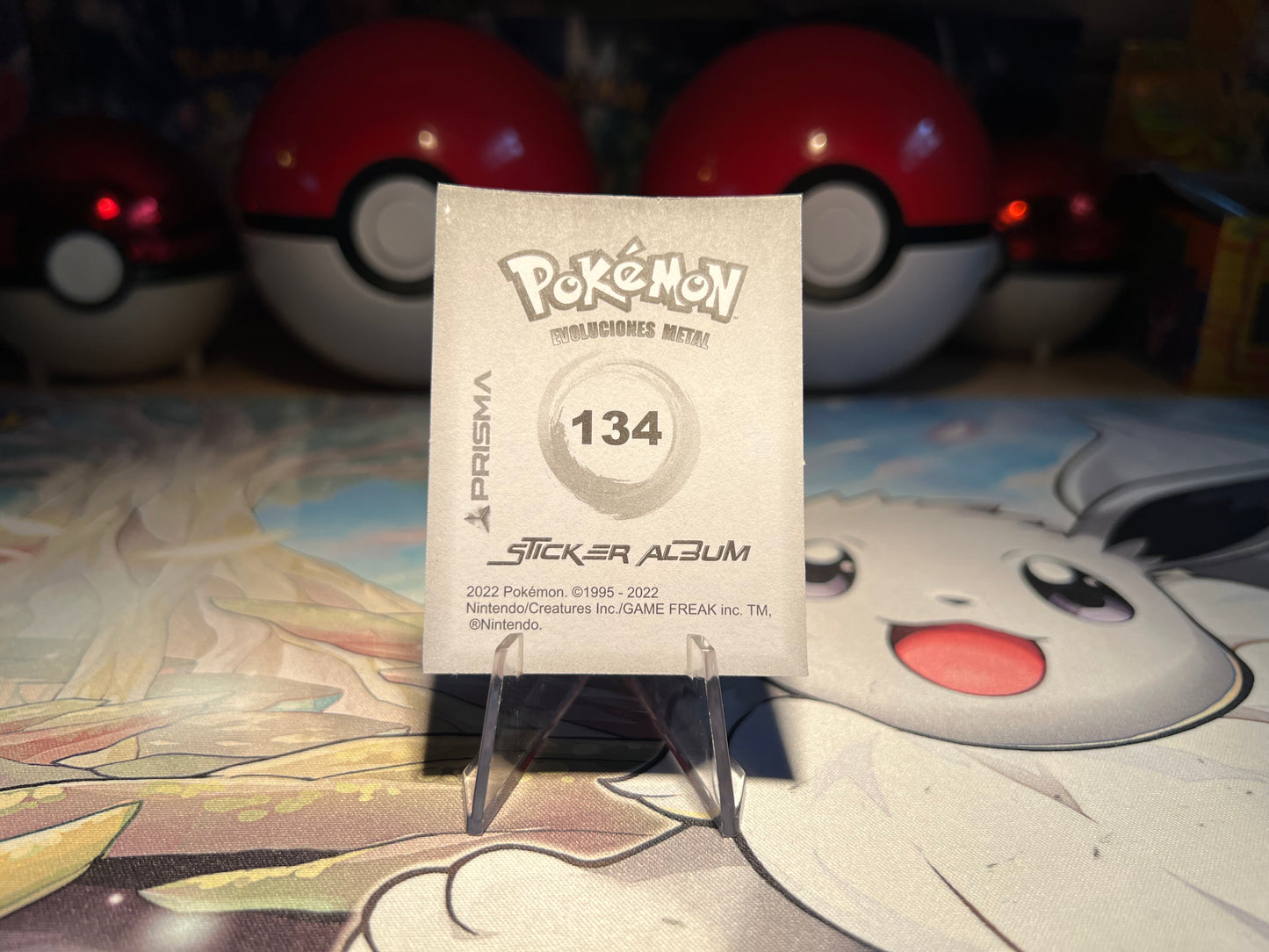 Pokemon Vaporeon Prisma Sticker (Listing #360)
