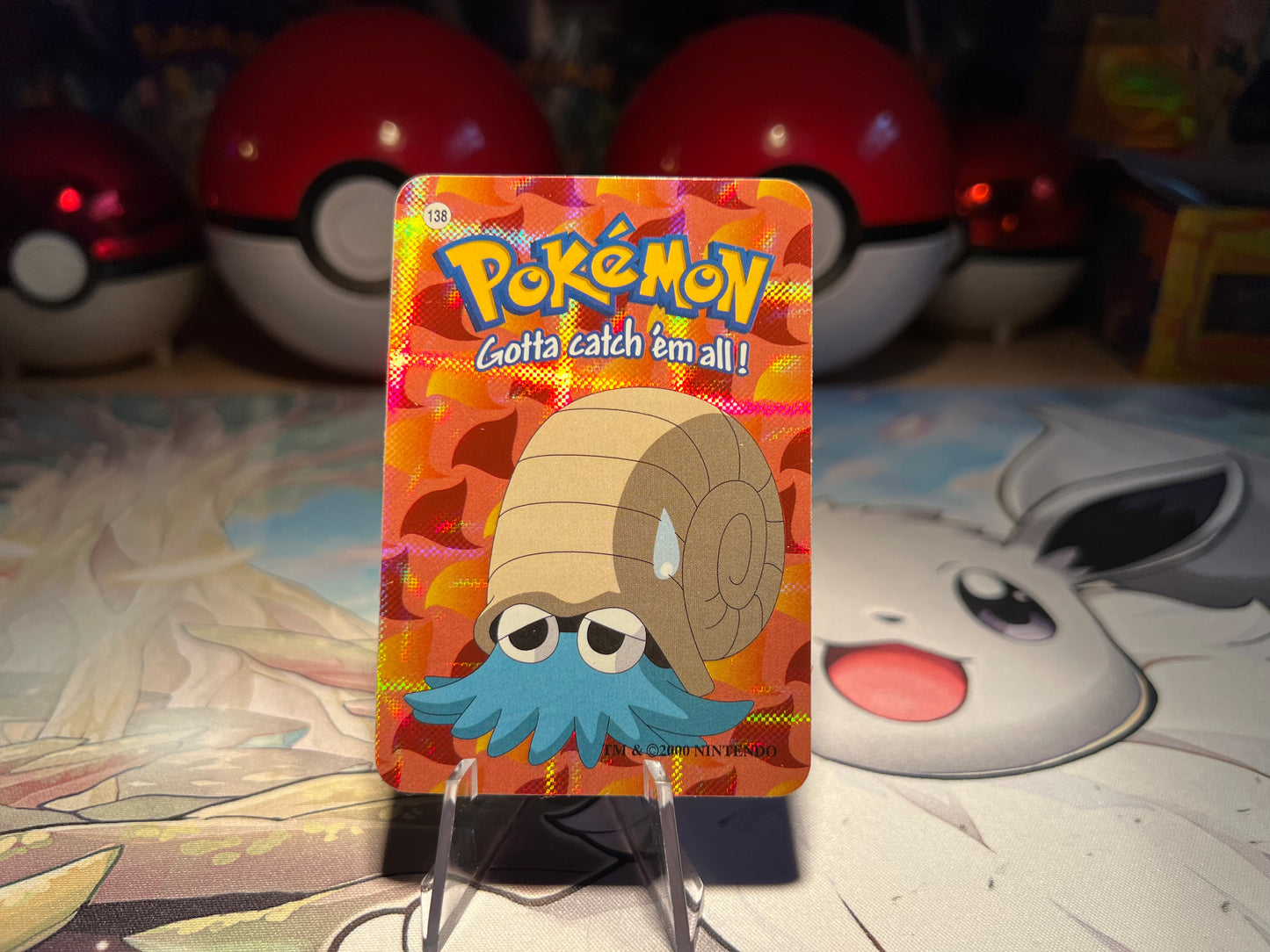 Pokemon Omanyte Vending Sticker (Listing #378)