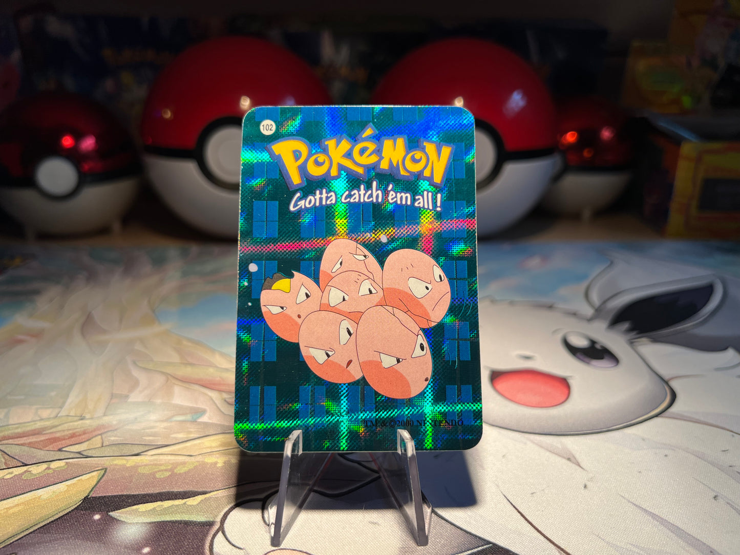Pokemon Exeggcute Vending Sticker (Listing #382)