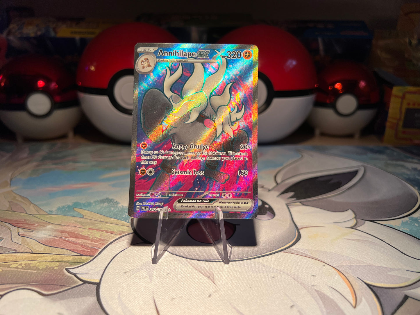 Pokemon Card Annihilape EX (Listing #406)