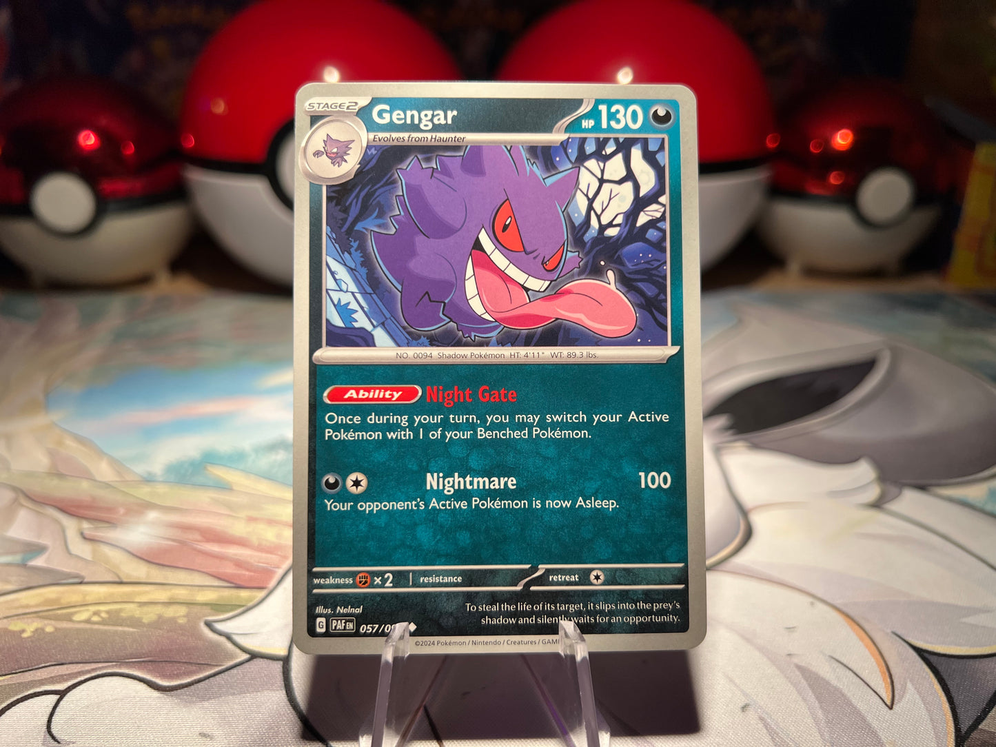 Pokemon Card Gengar (Listing #438)