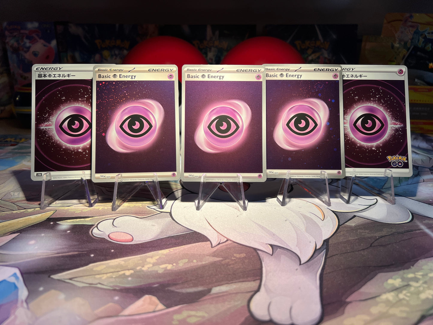 Pokemon Cards Holo Psychic Energies (Listing #455)
