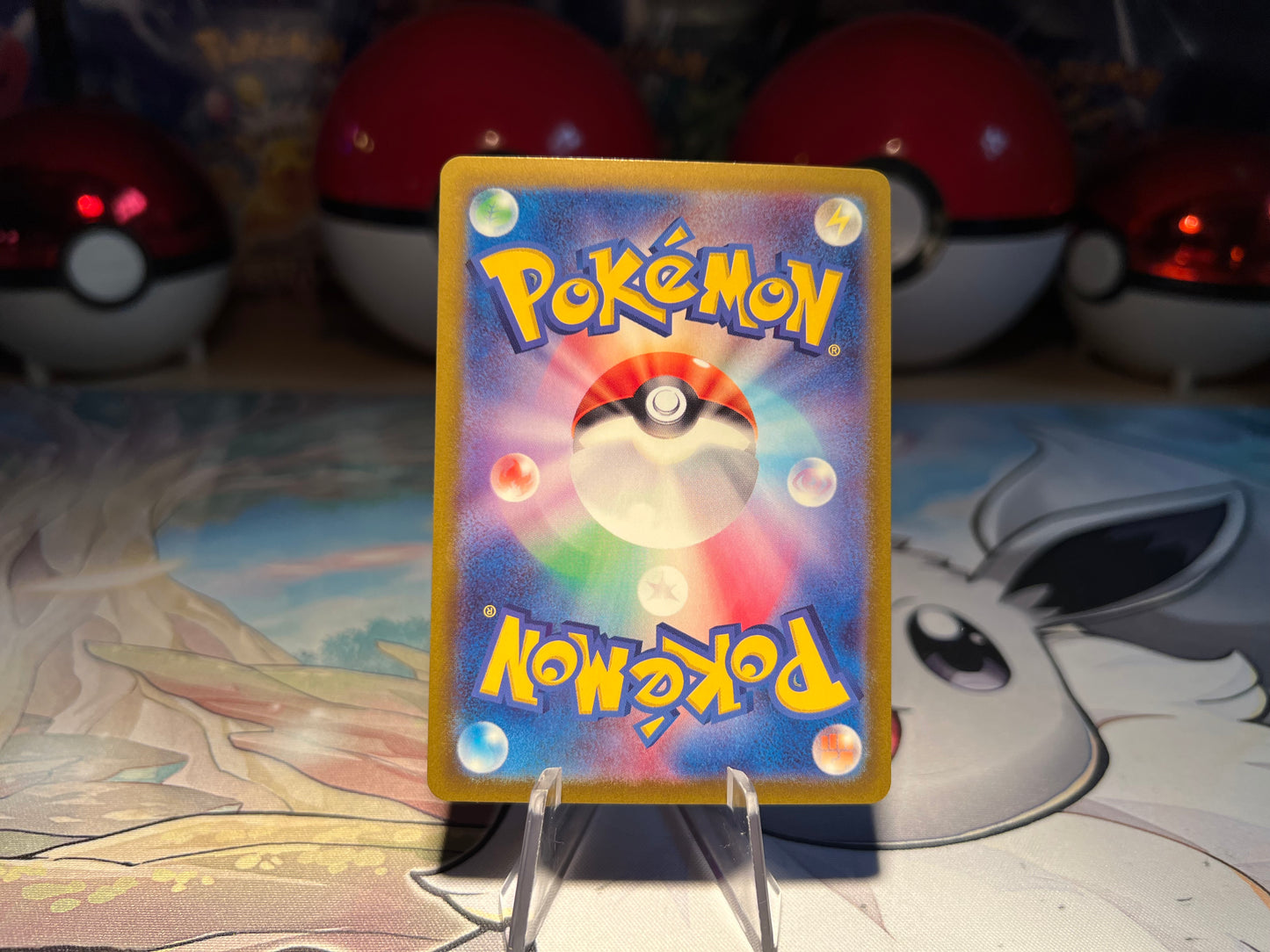 Pokemon Card Pokeball Holo Pikachu (Listing #543)