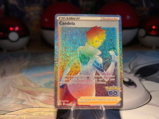 Pokemon Card Candela Rainbow Trainer (Listing #545)