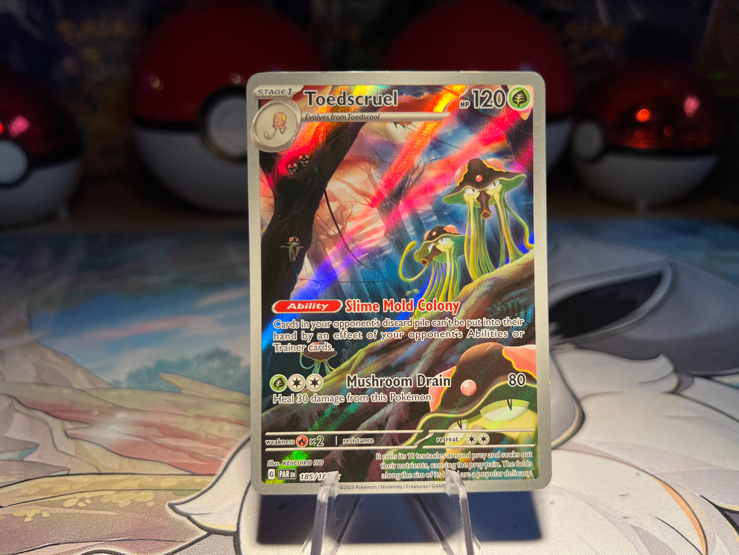 Pokemon Card Toedscruel Illustration Rare (Listing #555)