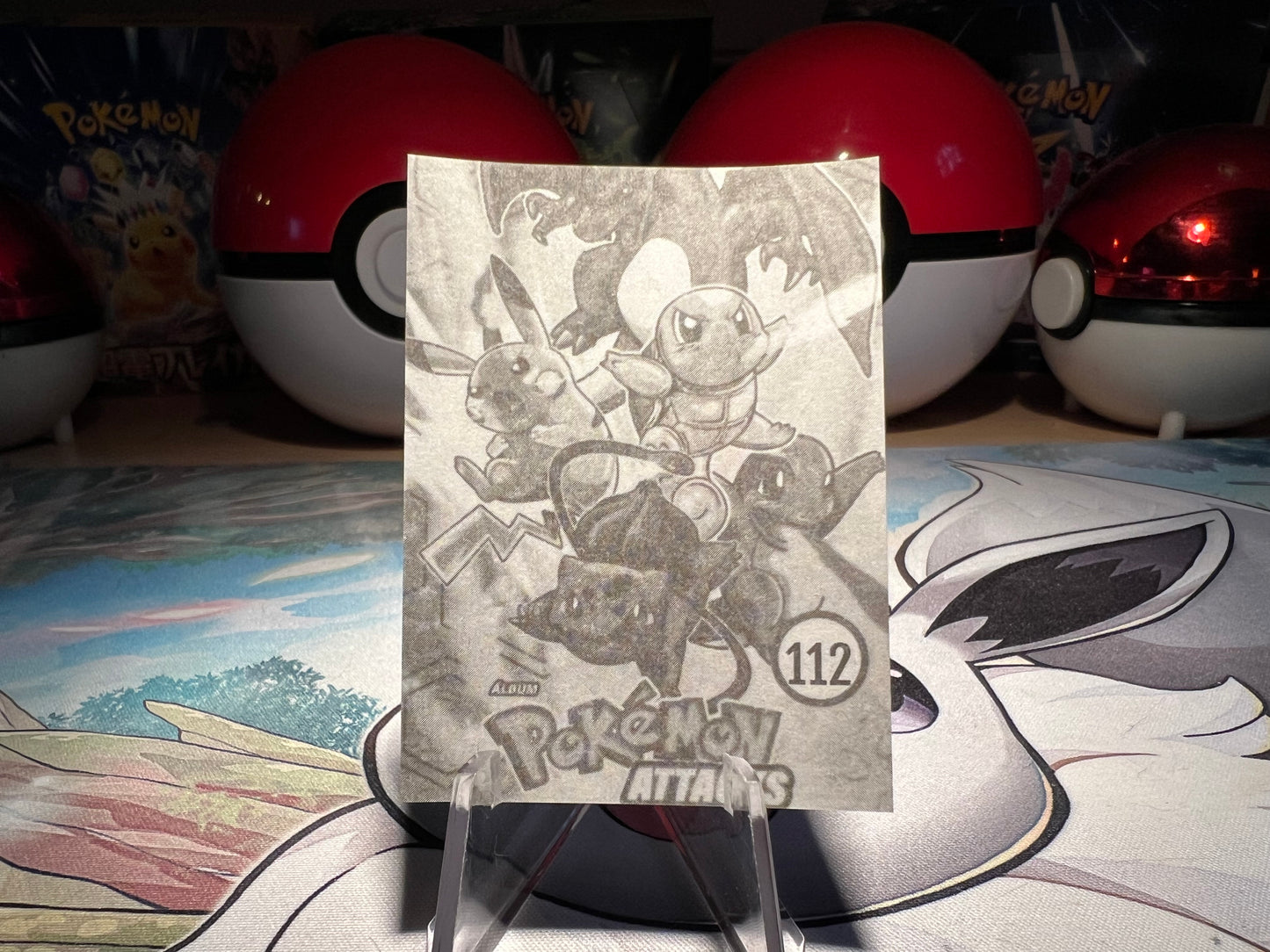 Pokemon Attack Holo Rhydon Sticker (Listing #539)