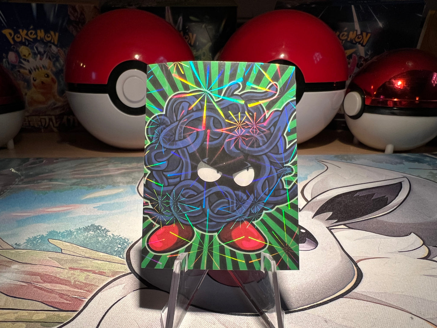 Pokemon Attack Holo Tangela Sticker (Listing #540)