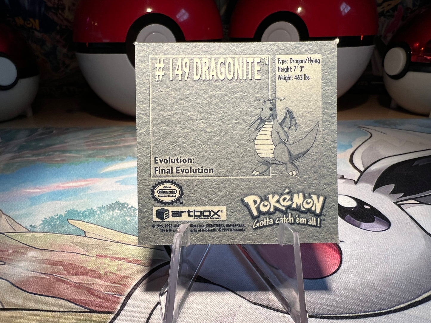 Pokemon Dragonite Sticker (Listing #587)
