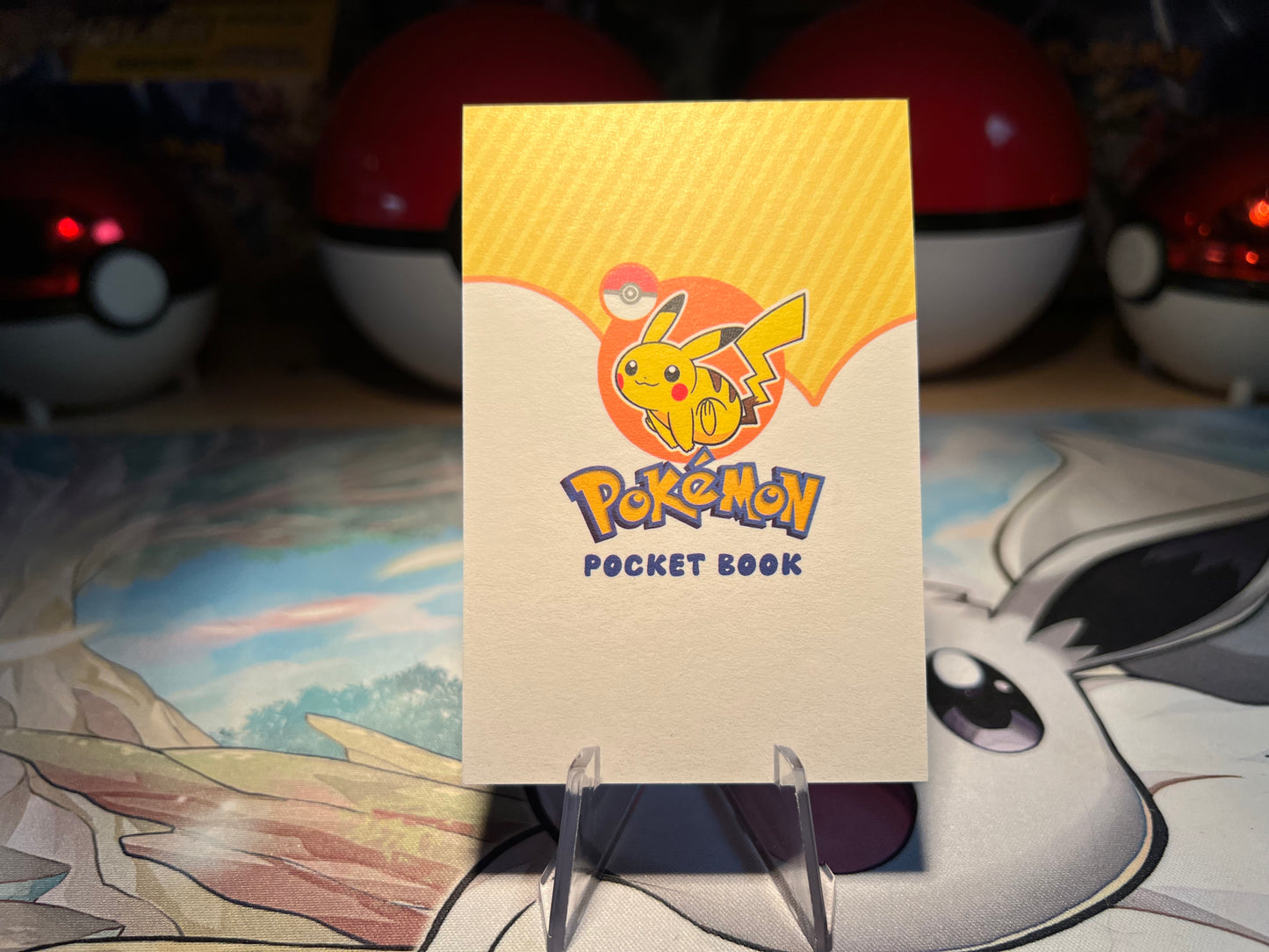 Pokemon Pocket Book Holo Snorlax Card (Listing #590)