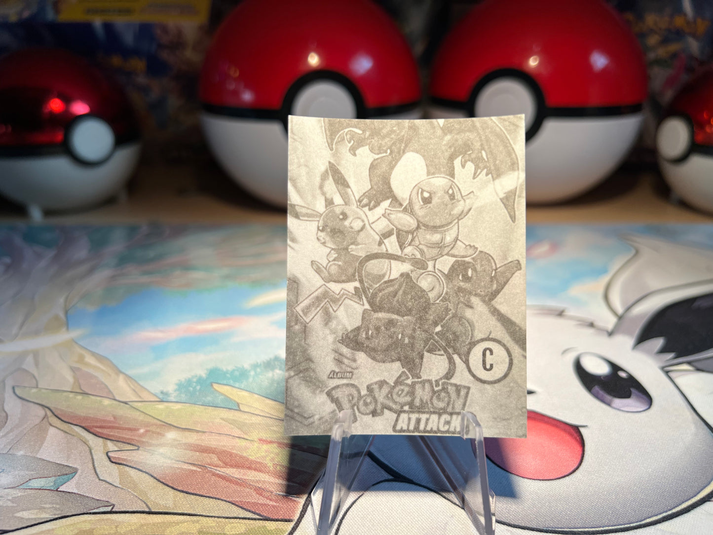 Pokemon Attacks Brock Holo Sticker (Listing #591)