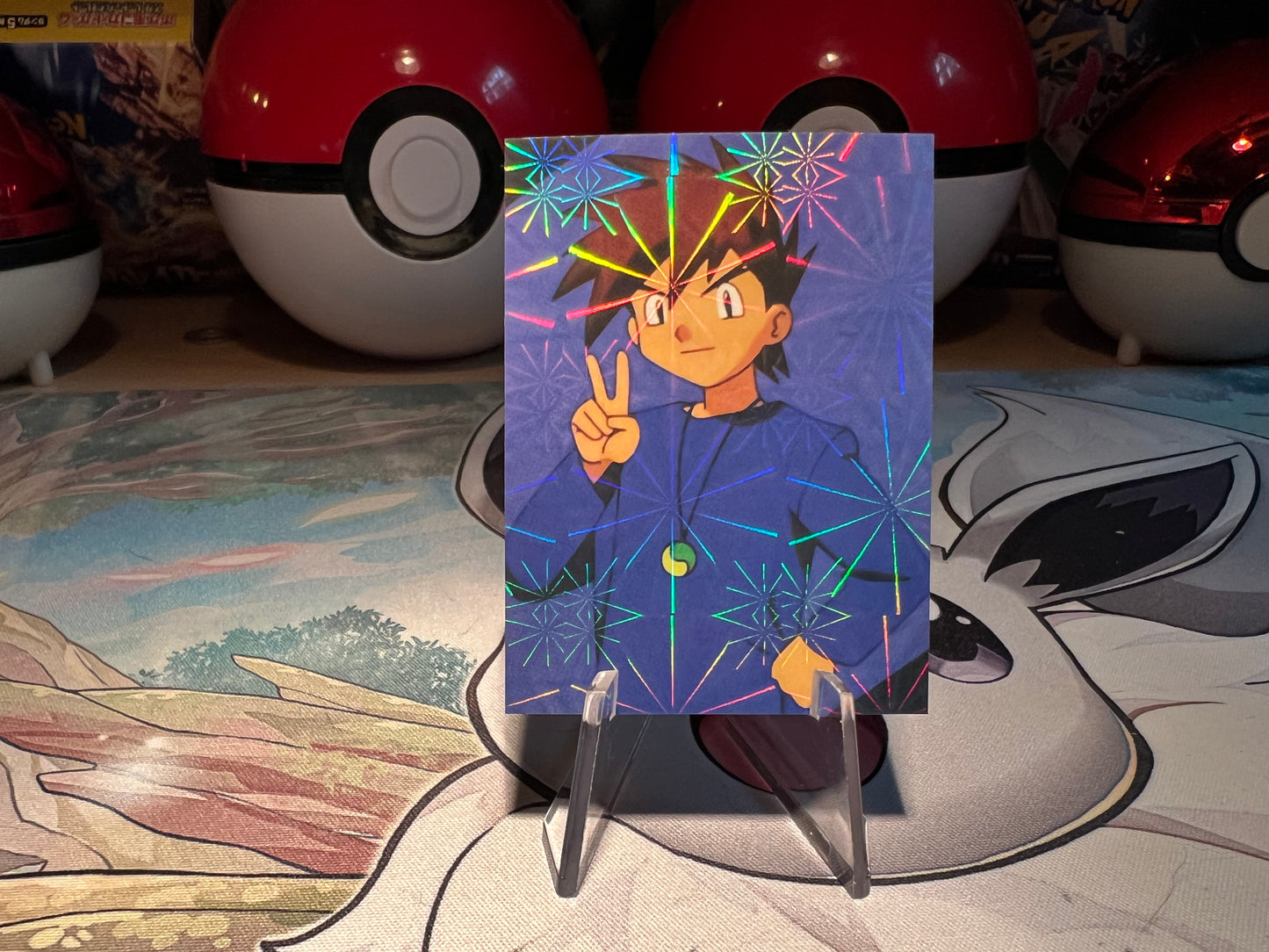 Pokemon Attack Holo Gary Sticker (Listing #598)