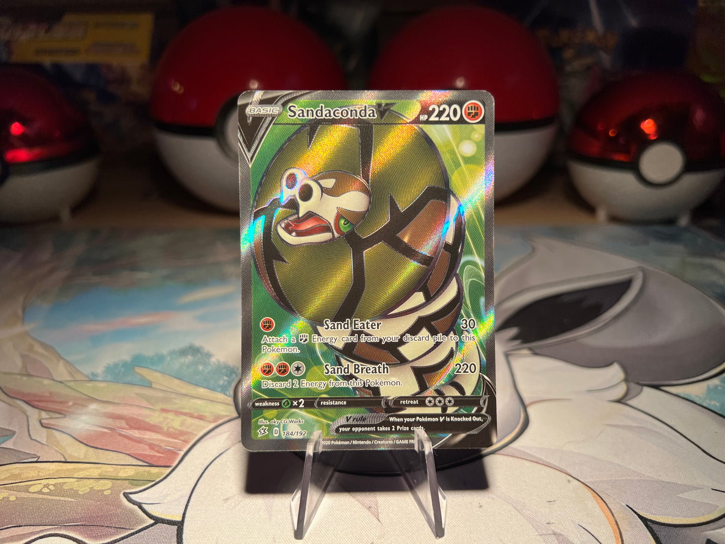 Pokemon Card Sandaconda V Full Art (Listing #621)