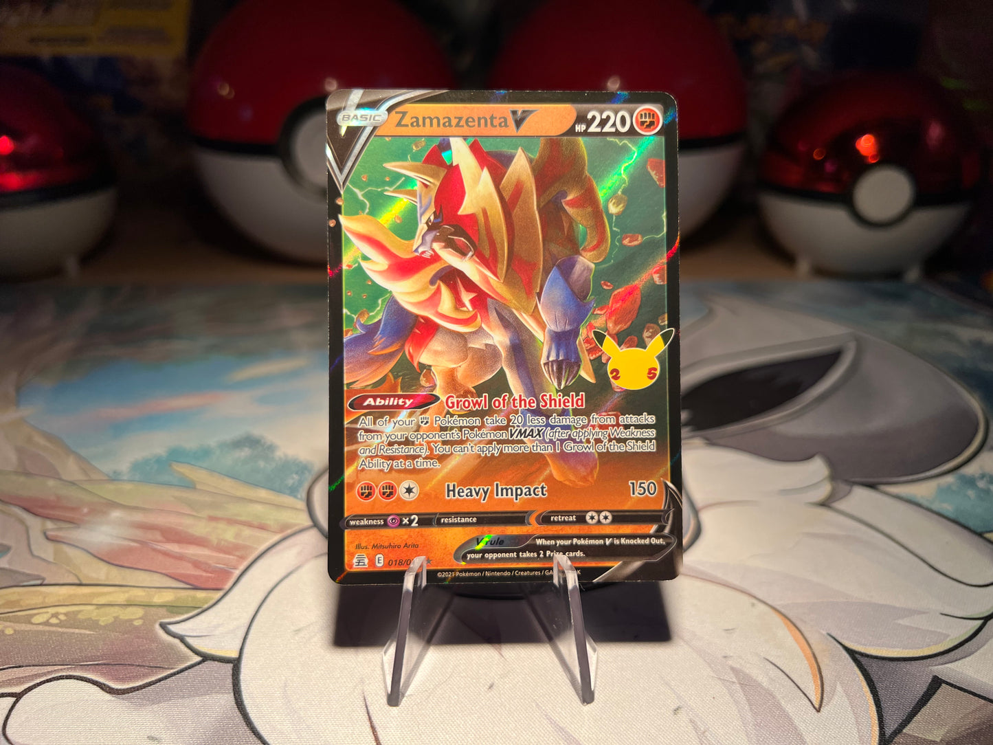 Pokemon Card Zamazenta V (Listing #625)