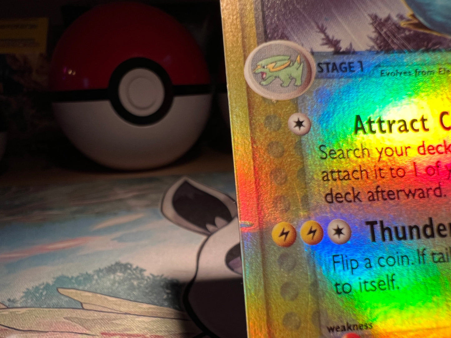Pokemon Card Holo Manectric EReader (Small Crease) (Listing #627)
