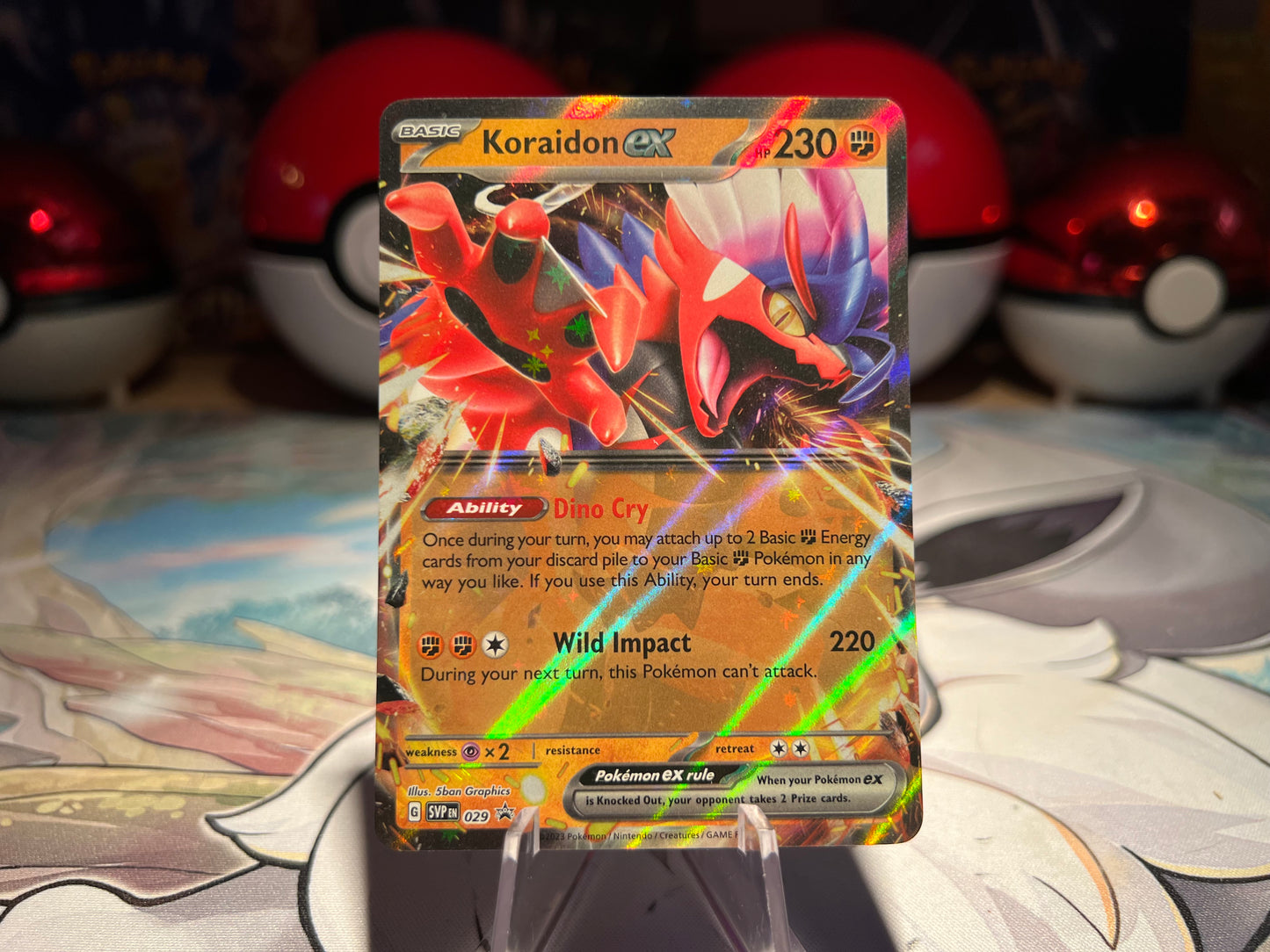 Pokemon Card Koraidon EX (Listing #666)