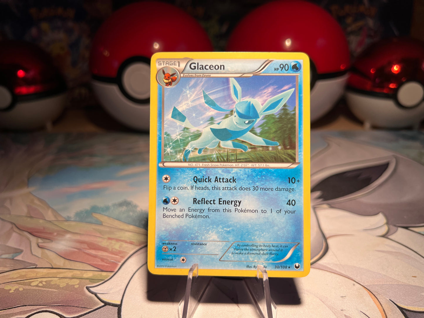 Pokemon Card Glaceon (Listing #673)