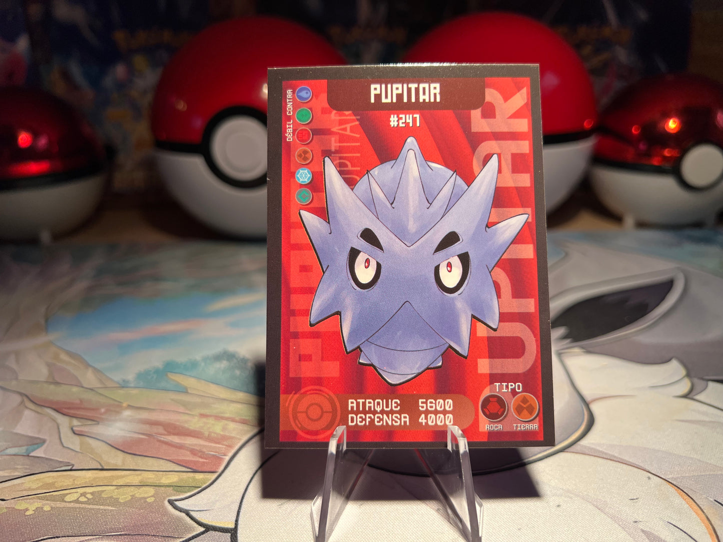 Pokemon Pupitar Pokedex Card (Listing #679)